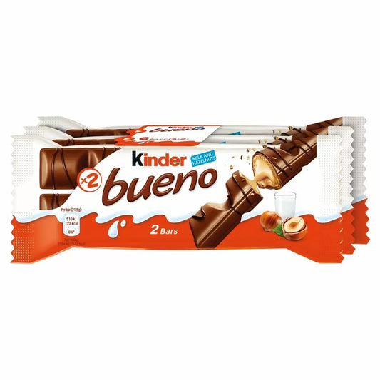 10 X KINDER BUENO 3 PACK 132G